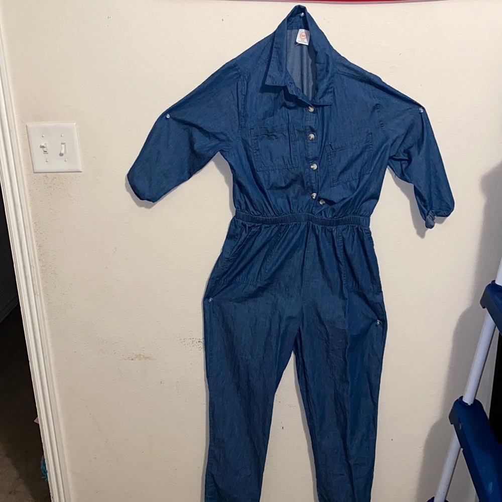 Wonder Nation denim jumpsuit